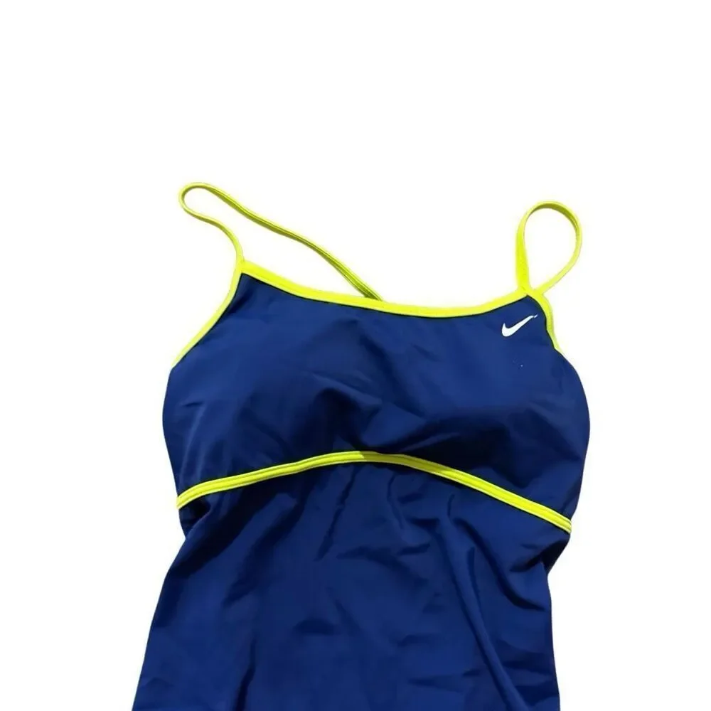 Nike blue one piece bikini size 12 girls